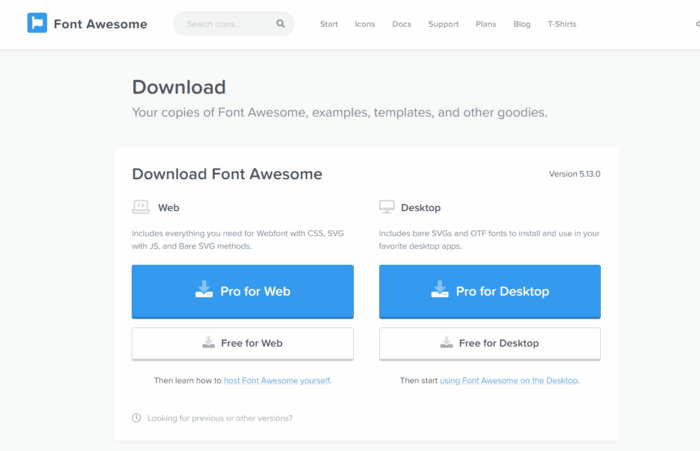FontAwesome_Download